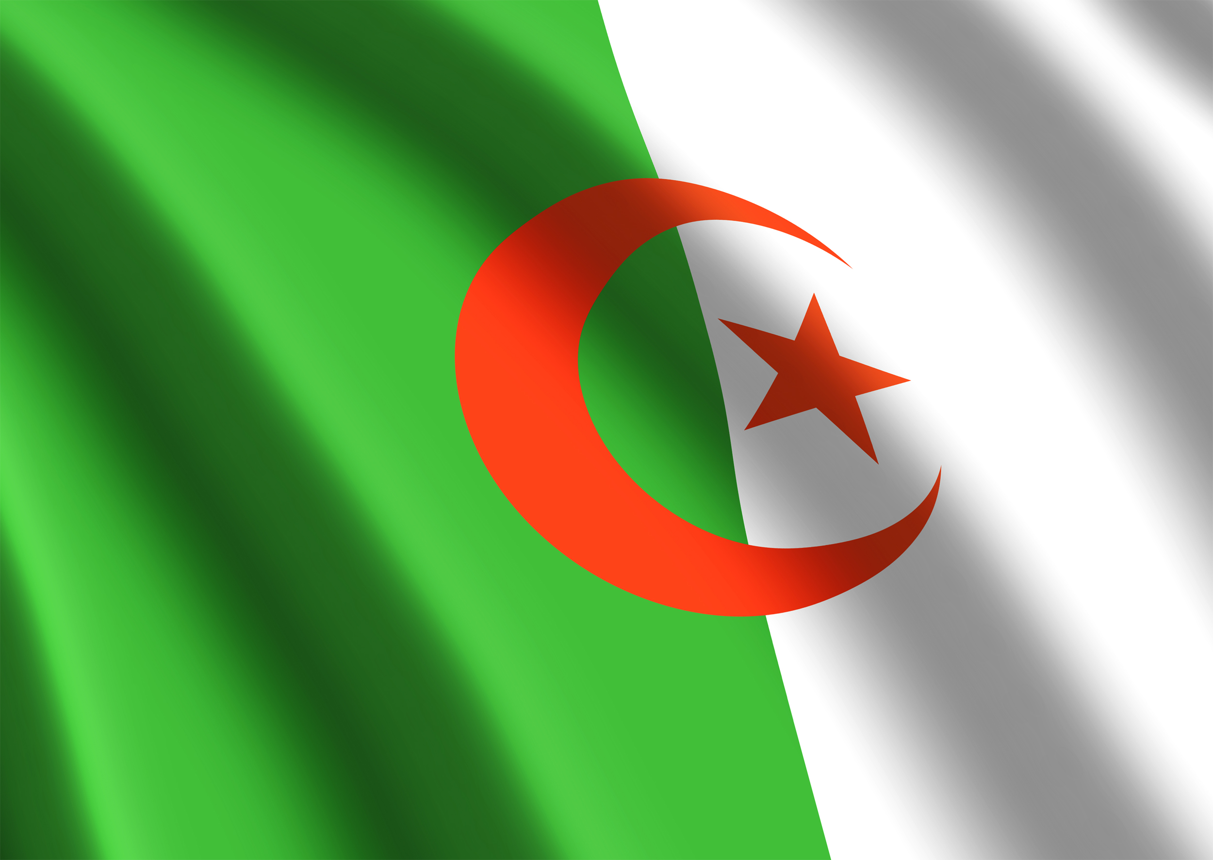 Algeria oil flag