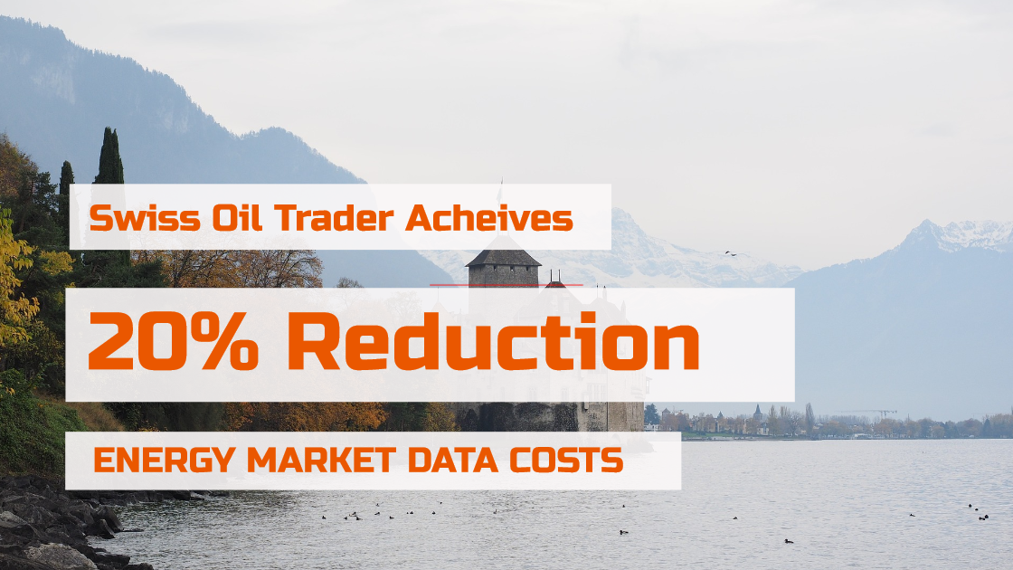 Oil trader reduces energy market data cost