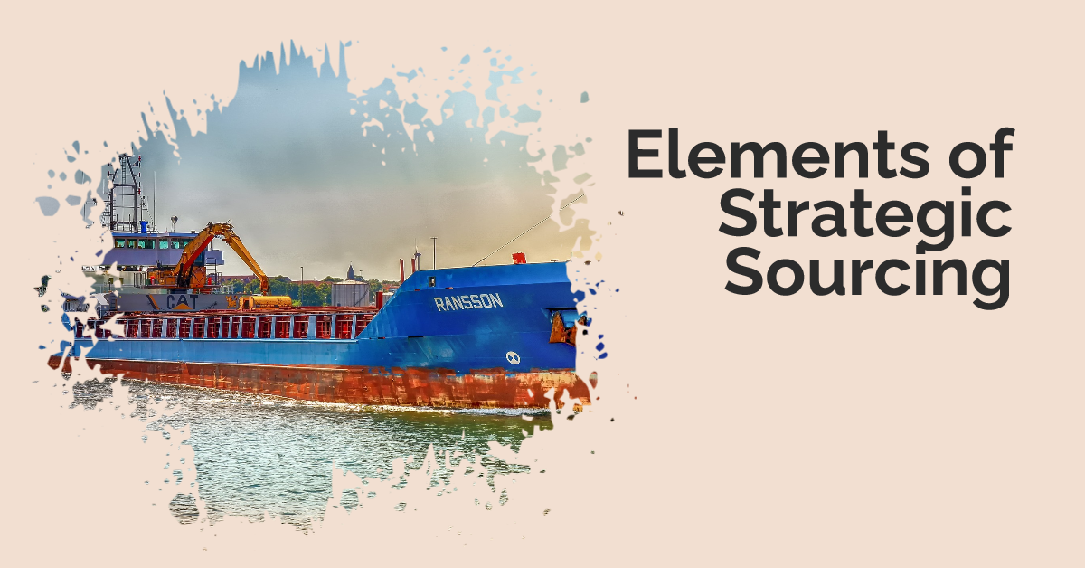 Elements of Strategic sourcing