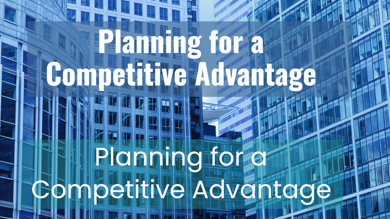 Strategic Procurement Planning for a Competitive